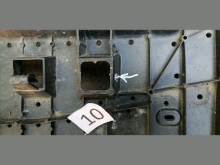 bontott PEUGEOT 3008 SUV Első Lökhárító Alsó (Műanyag)