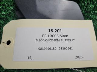 bontott PEUGEOT 3008 SUV Első Vonószem Burkolat