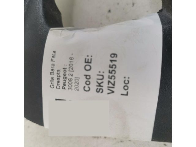 bontott PEUGEOT 3008 SUV Hűtőrács