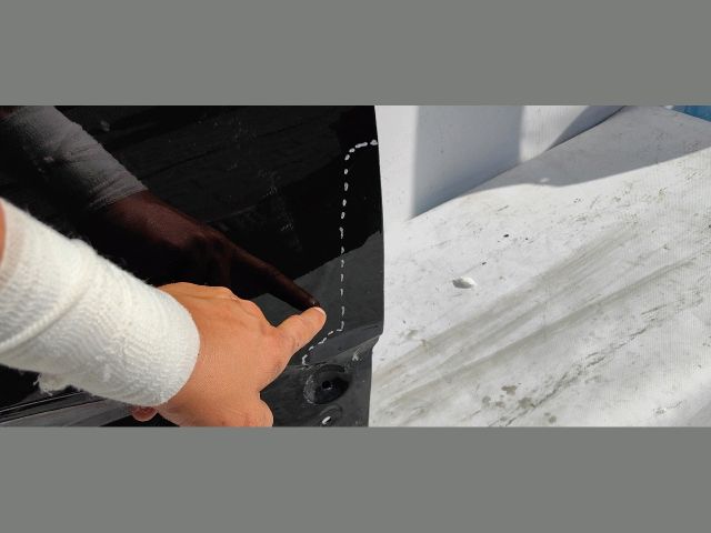 bontott PEUGEOT 3008 SUV Jobb első Ajtó (Üres lemez)