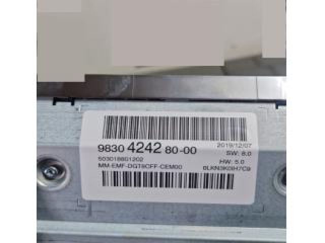 bontott PEUGEOT 3008 SUV Multifunkciós Kijelző