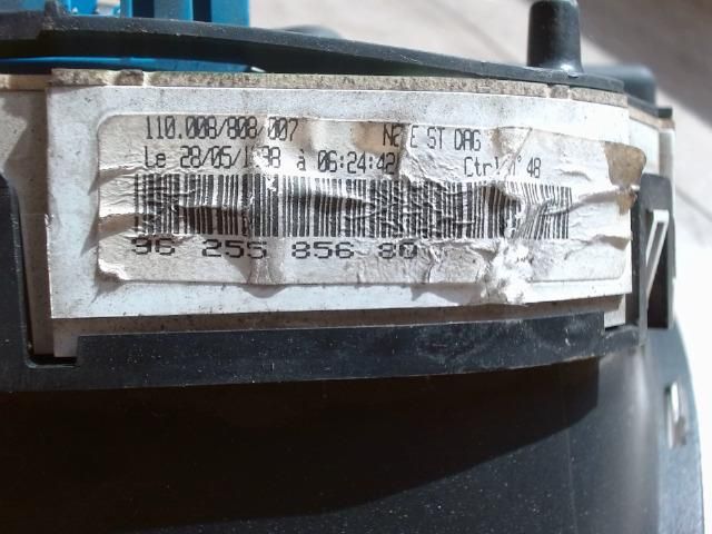 bontott PEUGEOT 306 Kilométeróra