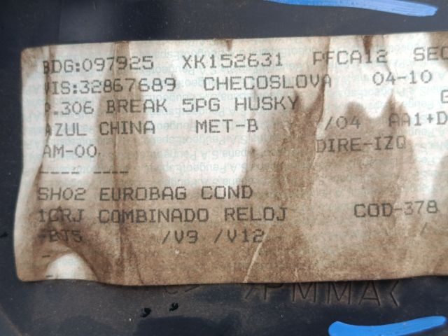 bontott PEUGEOT 306 Kilométeróra