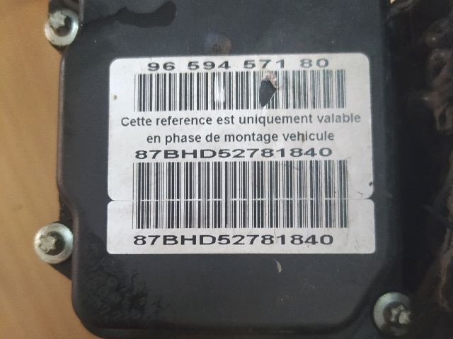 bontott PEUGEOT 307 ABS Kocka