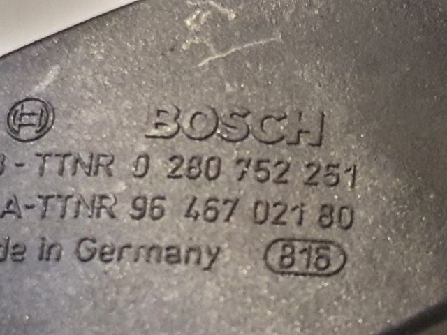 bontott PEUGEOT 307 Gázpedál (Elektromos)