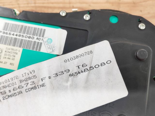 bontott PEUGEOT 307 Kilométeróra