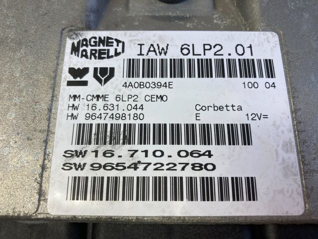 bontott PEUGEOT 307 Motorvezérlő