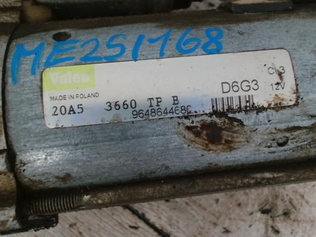 bontott PEUGEOT 307 Önindító