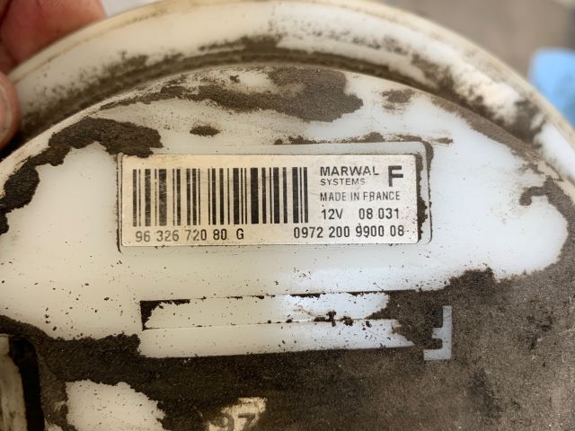 bontott PEUGEOT 307 Üzemanyag Szivattyú