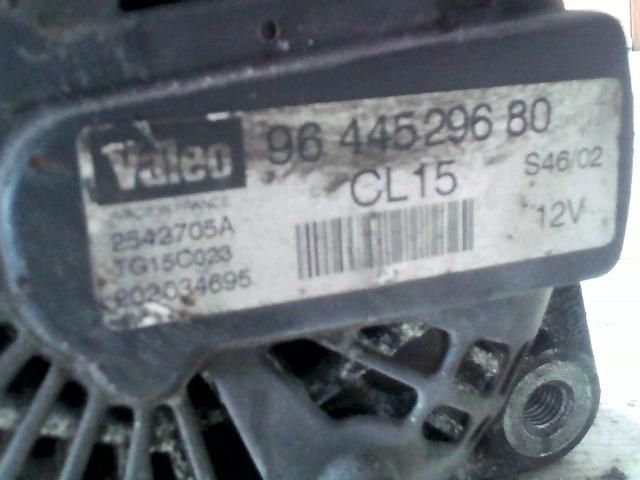 bontott PEUGEOT 307 Generátor