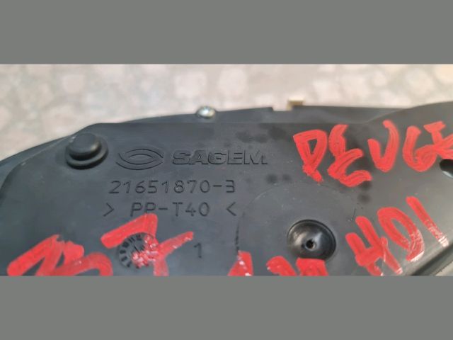 bontott PEUGEOT 307 Kilométeróra