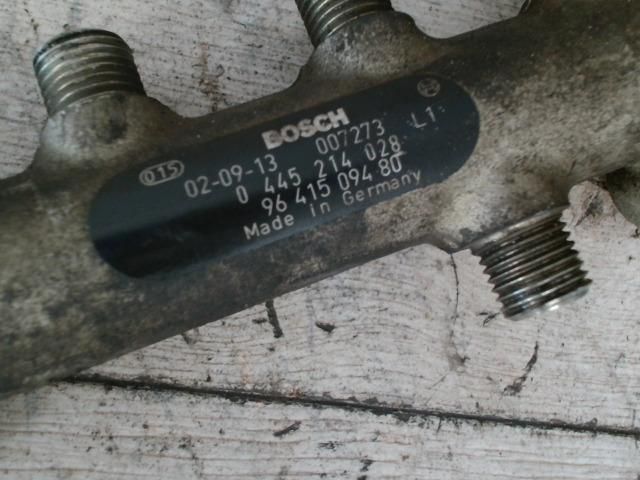 bontott PEUGEOT 307 Közösnyomócső