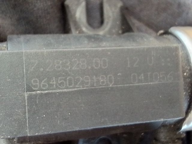 bontott PEUGEOT 307 Turbó Vákum Szelep