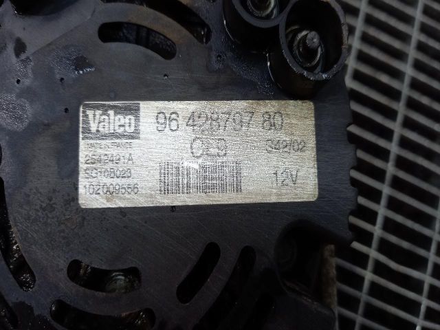 bontott PEUGEOT 307 Generátor