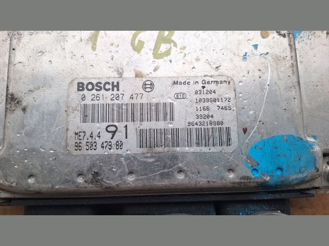 bontott PEUGEOT 307 Motorvezérlő