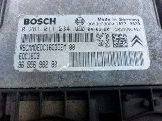 bontott PEUGEOT 307 Motorvezérlő