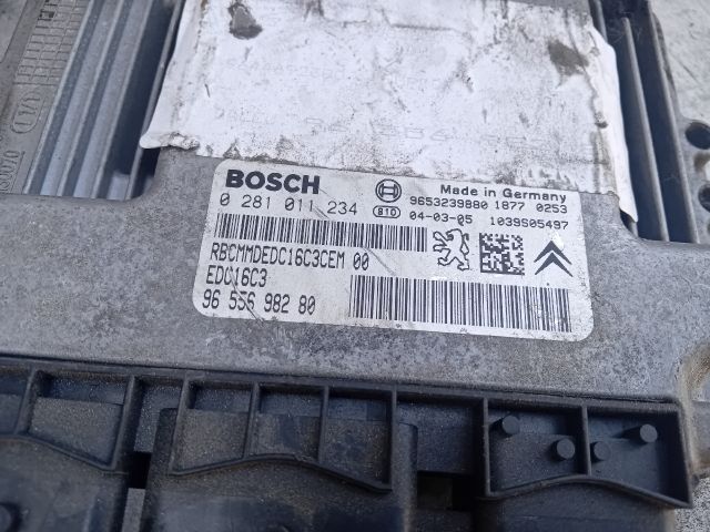 bontott PEUGEOT 307 Motorvezérlő