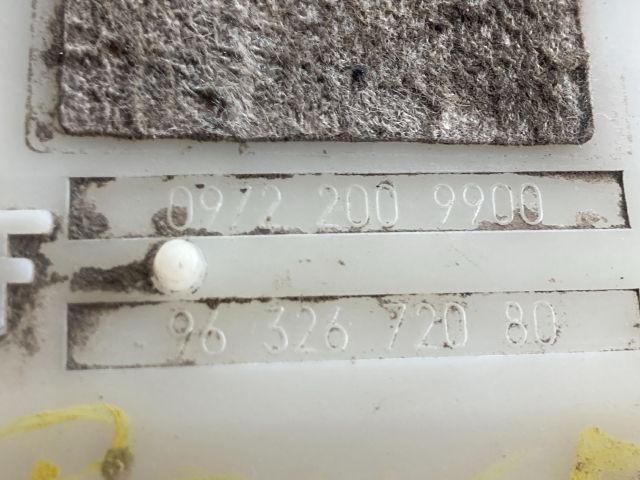 bontott PEUGEOT 307 Üzemanyag Szivattyú