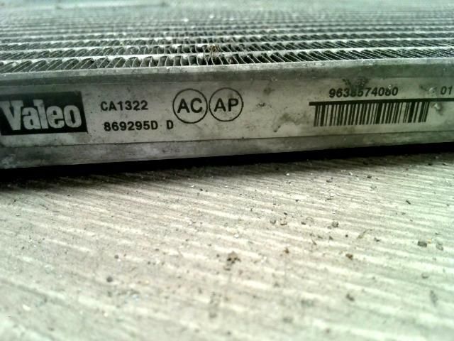 bontott PEUGEOT 307 Klímahűtő Radiátor