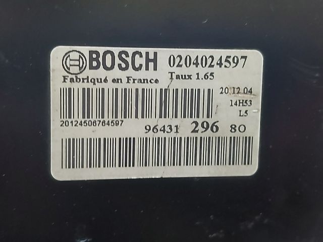 bontott PEUGEOT 307 Fékrásegítő