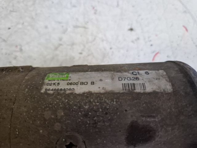 bontott PEUGEOT 307 Önindító