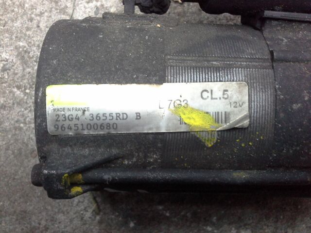 bontott PEUGEOT 307 Önindító