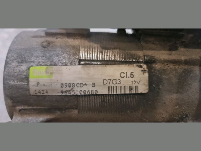 bontott PEUGEOT 307 Önindító