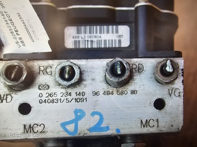 bontott PEUGEOT 307 ABS Kocka