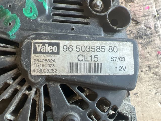 bontott PEUGEOT 307 Generátor