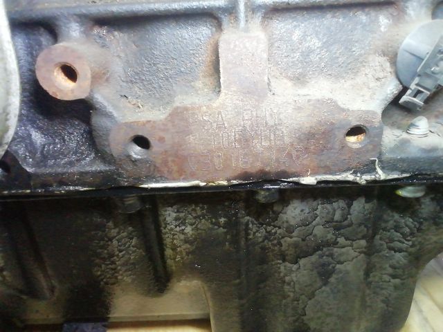 bontott PEUGEOT 307 Motor (Fűzött blokk hengerfejjel)