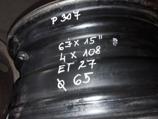 bontott PEUGEOT 307 Acélfelni Szett