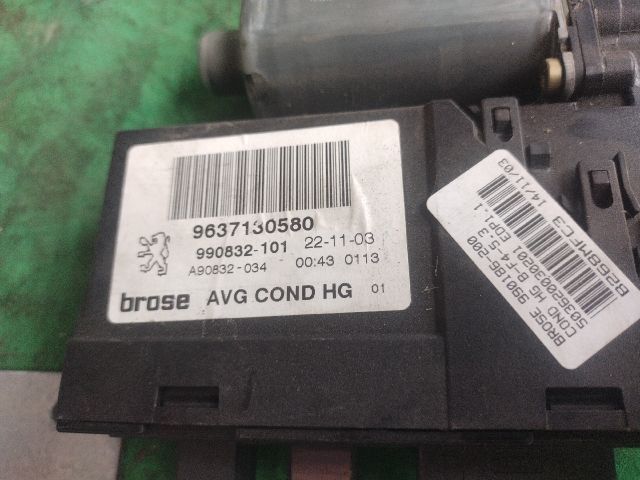 bontott PEUGEOT 307 Bal első Ablakemelő Szerkezet (Elektromos)