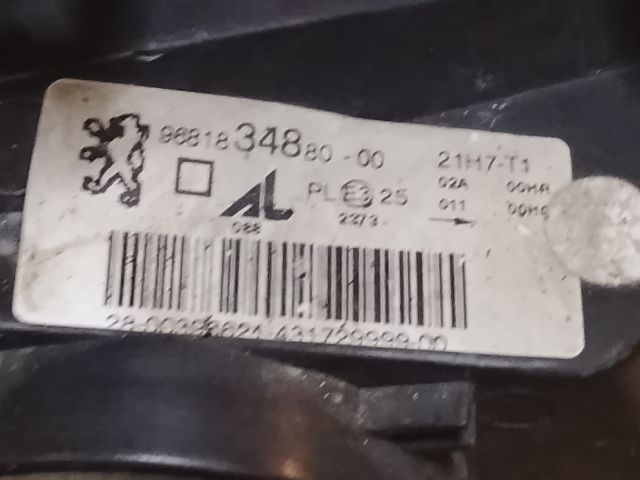 bontott PEUGEOT 307 Bal Fényszóró