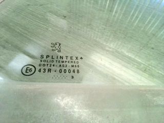 bontott PEUGEOT 307 Bal hátsó Ablak