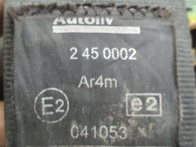 bontott PEUGEOT 307 Bal hátsó Biztonsági Öv