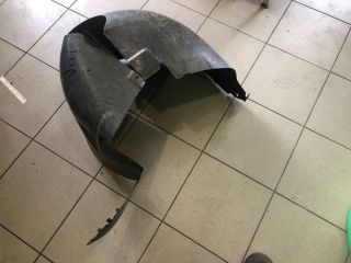 bontott PEUGEOT 307 Bal hátsó Dobbetét (Kerékjárati, Műanyag)