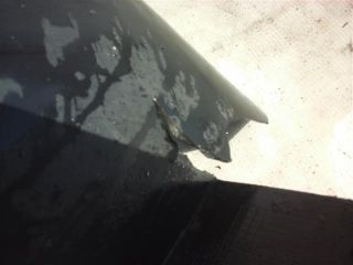 bontott PEUGEOT 307 Bal hátsó Dobbetét (Kerékjárati, Műanyag)