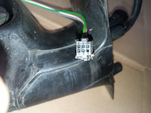 bontott PEUGEOT 307 Bal Visszapillantó Tükör (Elektromos)