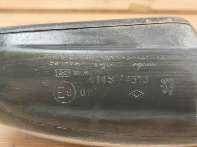 bontott PEUGEOT 307 Bal Visszapillantó Tükör (Elektromos)