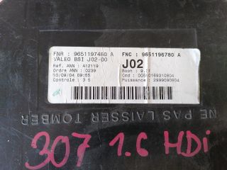 bontott PEUGEOT 307 Biztosítéktábla Utastér