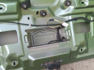 bontott PEUGEOT 307 Csomagtérajtó (Üres lemez)