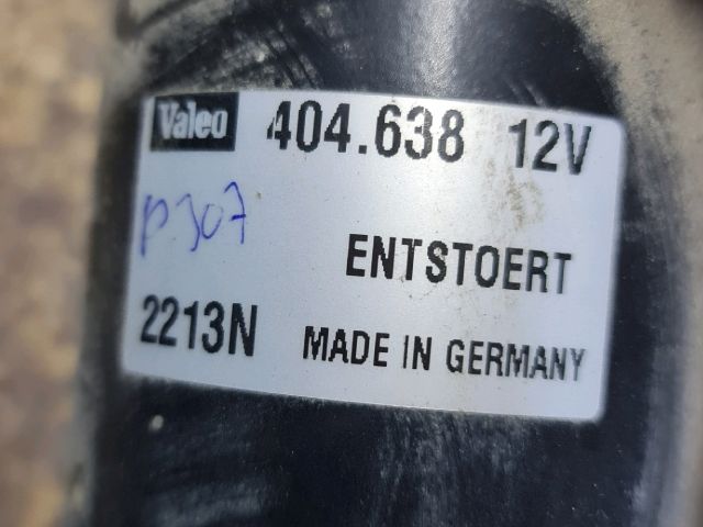 bontott PEUGEOT 307 Első Ablaktörlő Motor