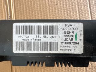 bontott PEUGEOT 307 Fűtéskapcsoló (digit klímás)