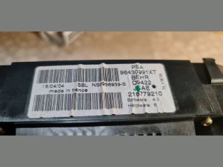 bontott PEUGEOT 307 Fűtéskapcsoló (digit klímás)