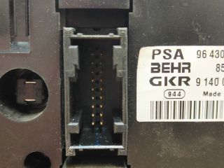 bontott PEUGEOT 307 Fűtéskapcsoló (digit klímás)