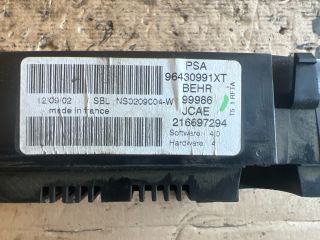 bontott PEUGEOT 307 Fűtéskapcsoló (digit klímás)