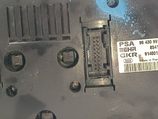 bontott PEUGEOT 307 Fűtéskapcsoló (digit klímás)