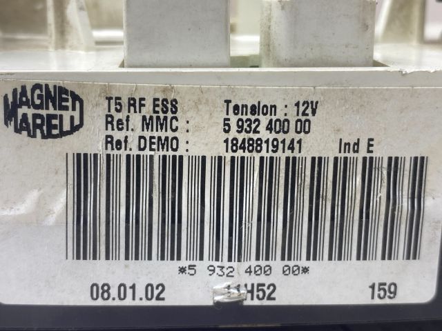 bontott PEUGEOT 307 Fűtéskapcsoló (manuális klímás)