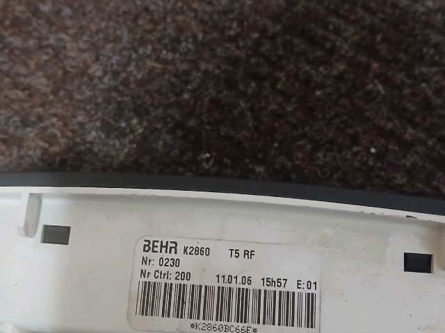 bontott PEUGEOT 307 Fűtéskapcsoló (manuális klímás)