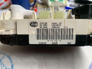 bontott PEUGEOT 307 Fűtéskapcsoló (manuális klímás)